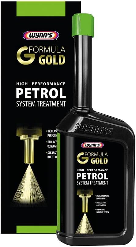 Wynn's Formula Gold High-Performance Petrol System Treatment - Enhances Engine Efficiency - Improves Acceleration & Reduces Noise - Cleans & Protects Fuel Injection System - 500ml
