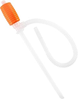 Water & Fuel Transfer Pump Siphon - Large Squeezing Gas Siphon for Lawn Mowers & Manual Pumping Petrol, Water Syphon, Alcohol and more! - Siphon Pump for Gasoline (By Luigi's)