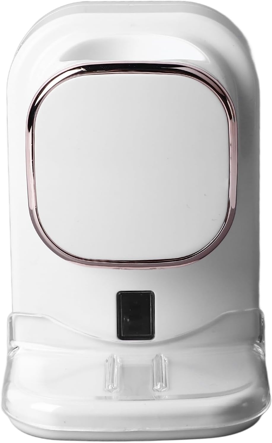 Toothpaste Dispenser, USB Powered Wall Mount Adjustable Automatic Toothpaste Dispenser Electric Toothpaste Dispenser with Responsive Sensor for Bathroom (White)