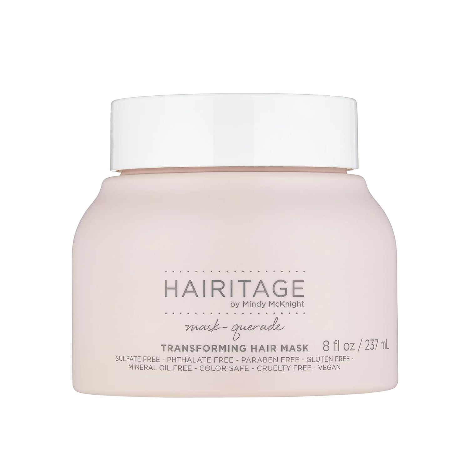 Hairitage Moisturizing Argan Oil Hair Mask Treatment for Anti-Frizz and Hydration - Deep Conditioning Curl Repair Mask with Shea Butter, Aloe & Soy Protein for Dry, Damaged Curly Hair - Soften & Shine