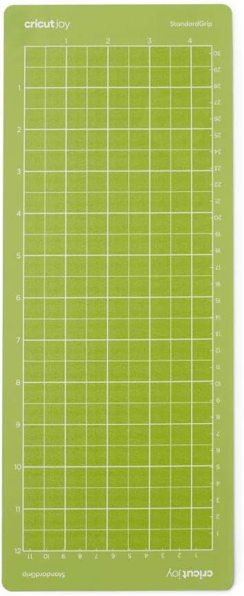Cricut Joy StandardGrip Mat 4.5" x 12" Reusable Cutting Mat for Crafts with Protective Film, Use with Cardstock, Iron On, Vinyl and More, Compatible with Cricut Joy Machine