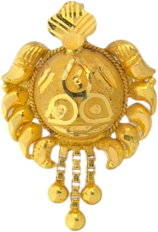 Satfale Jewellers 22K Real Certified Fine Yellow Gold Attractive Design Mangalsutra Pendant