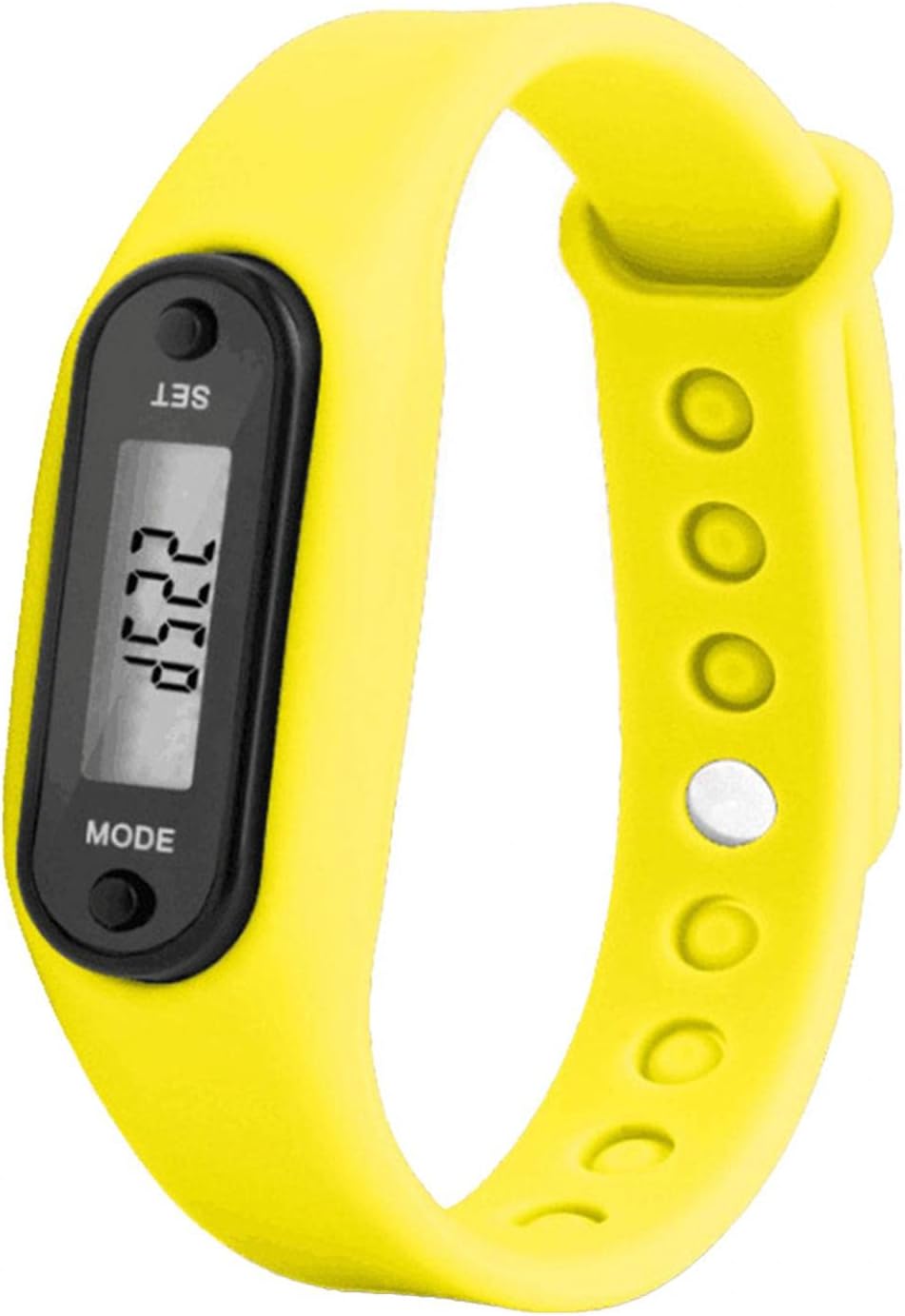 Sbyhbhyds Digital Pedometer Watch Sports Wristwatch, Electronic Student Silicone Bracelet for Kids Children,Activity Tracker Monitor, Outdoors Kilometer Step Counter Stopwatch,LED Backlight