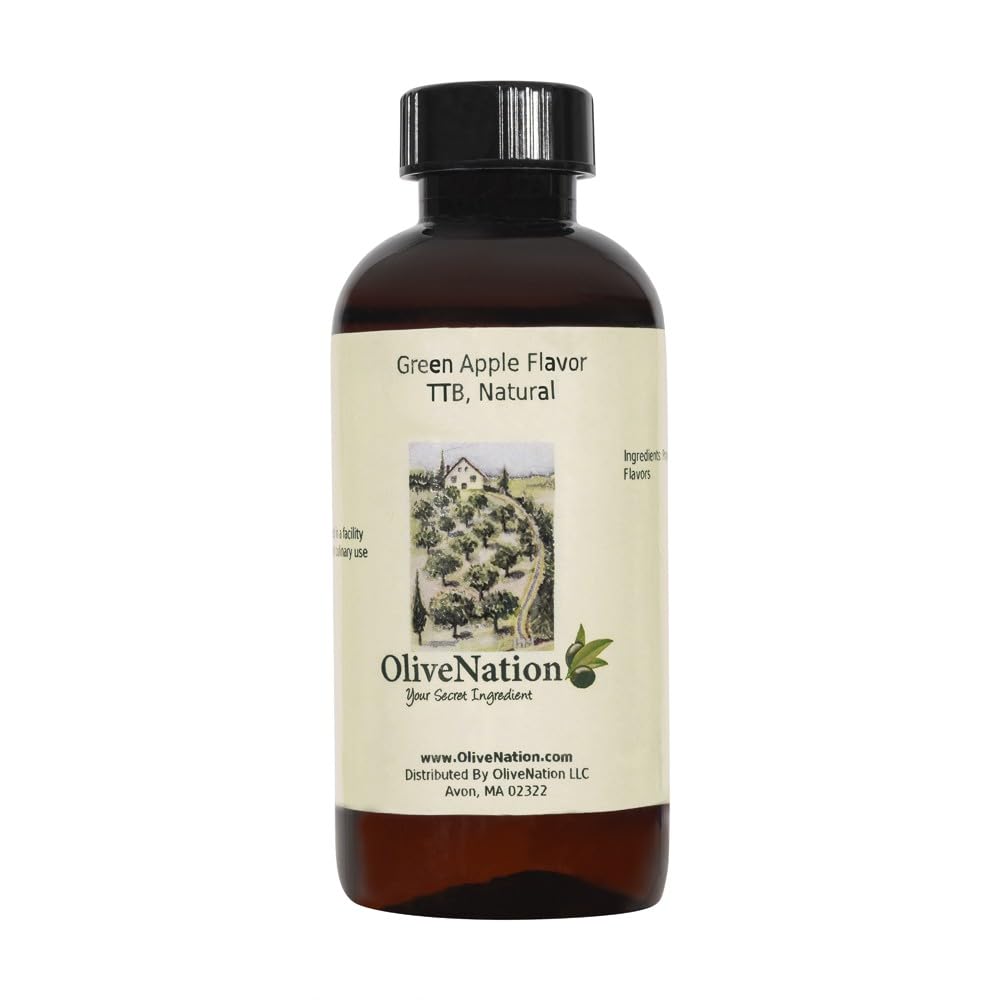 OliveNation Green Apple Flavor TTB, Natural - 4 fl oz