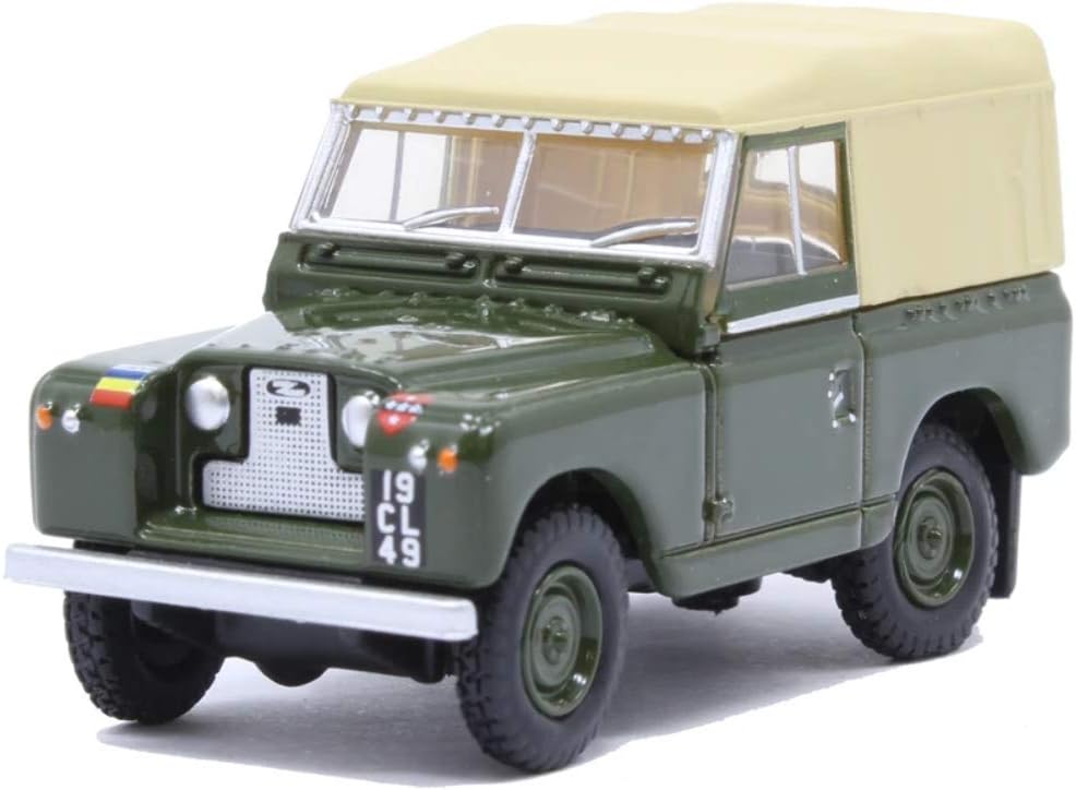 Oxford Diecast 1/76 Land Rover Series II SWB Canvas REME Age 14+