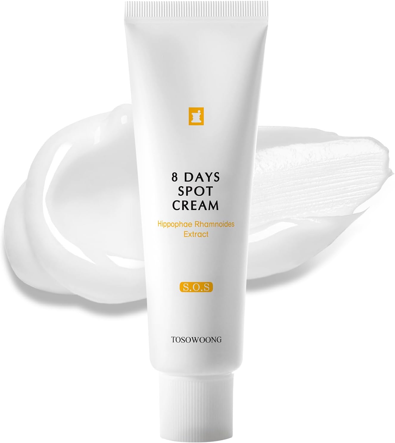 TOSOWOONG 8 Days Spot Cream, Dark Spot Remover for Face, Age Spot, Sun Spot, Freckles, Melasma, Brown Spot Serum, Advanced Formula Corrector Cream with Niacinamide for Women and Men, 50g, 1.76 oz.