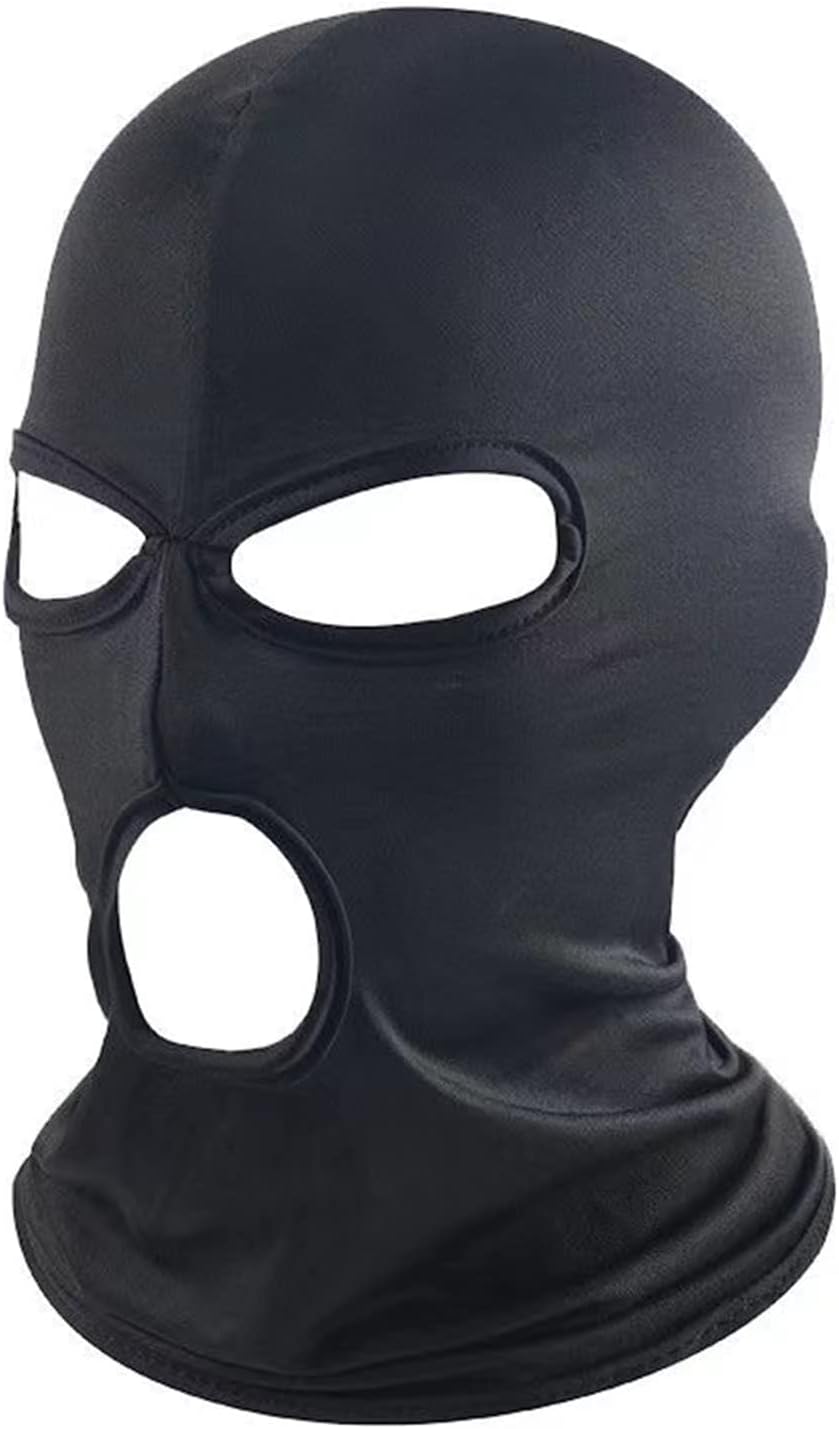 WYSUMMER Balaclava Face Mask, Women Men Thin Three Holes Full Face Mask for Motorcycle Bike Hunting Cycling Cap Ski
