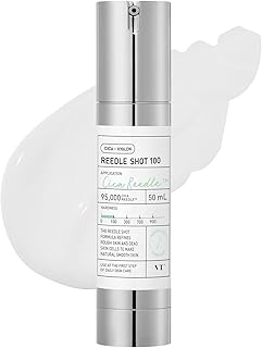 VT COSMETICS CICA Reedle Shot 100 Essence | Daily Face Essence for Soft Skin, Centella Complex, Hyaluronic Acid, Green Propolis Extract for All Skin Types 1.69Fl Oz (50ml)