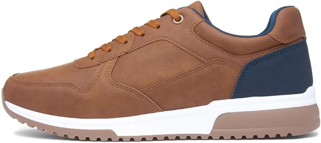 Beckett Emlyn Mens Tan Lace Up Casual Shoe