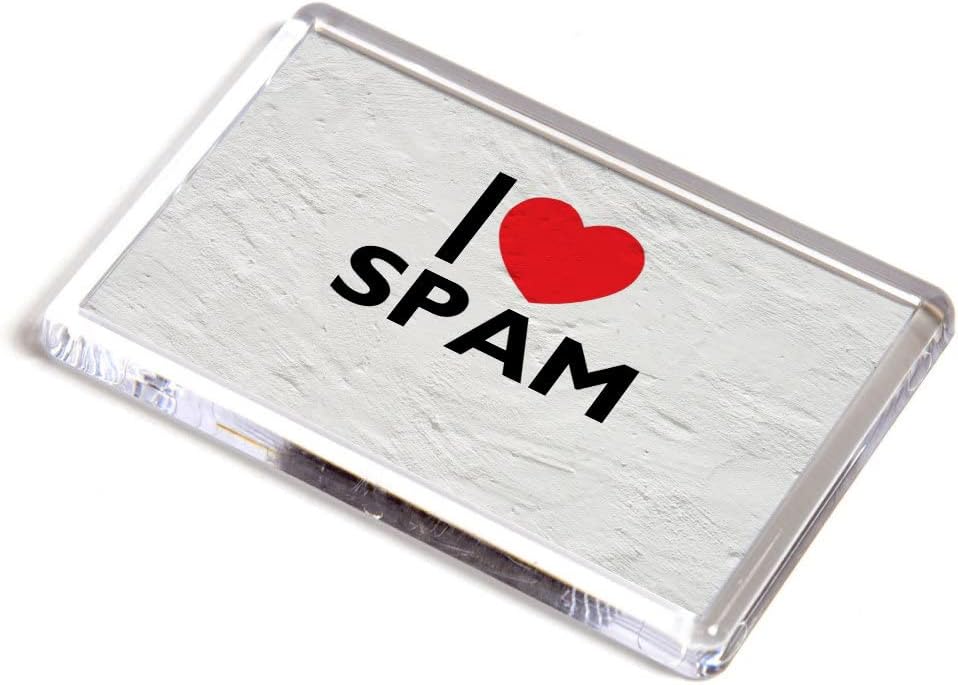 FRIDGE MAGNET - I Love Spam - Novelty Food & Drink Gift