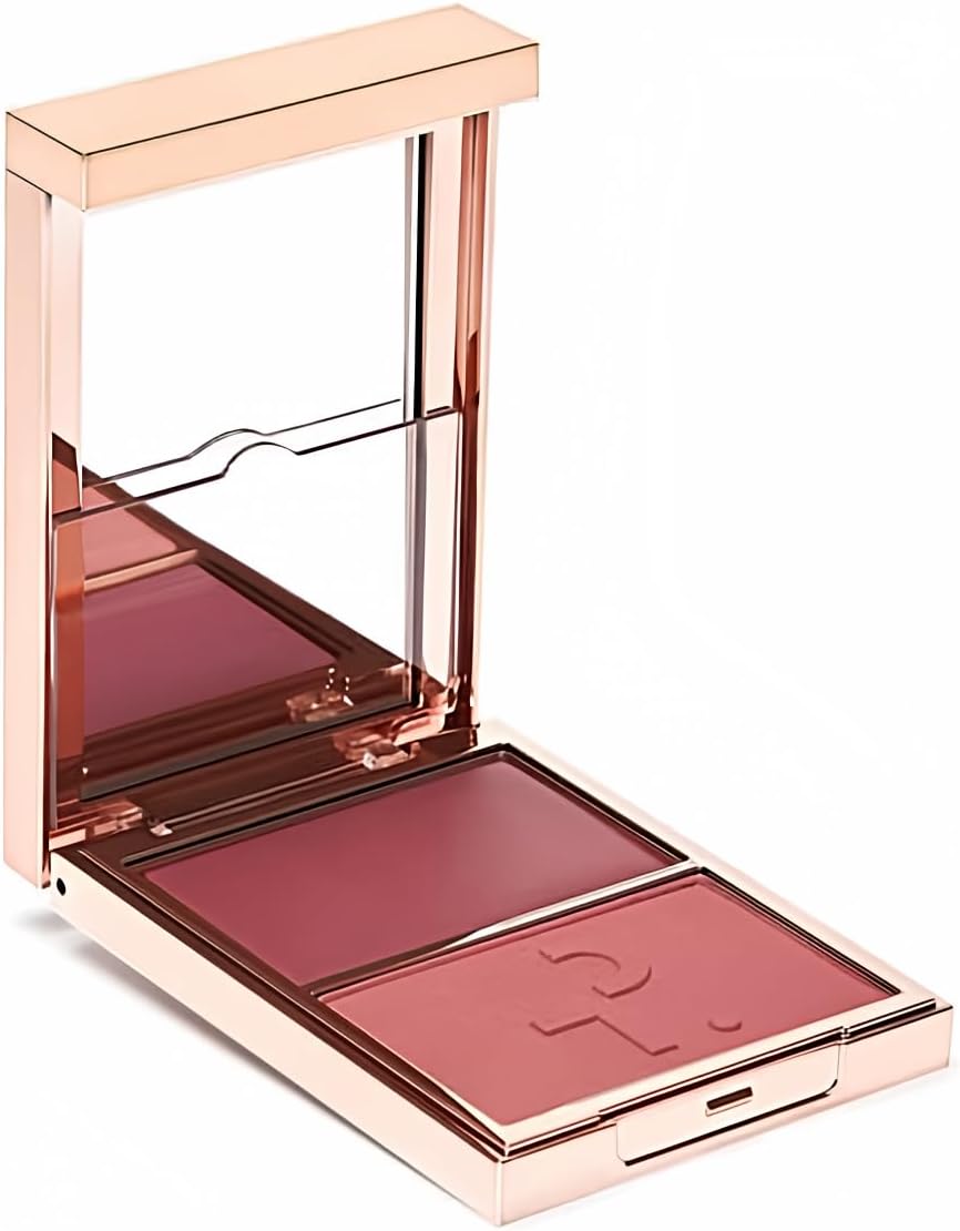 Patrick Ta Major Headlines Double-Take Creme & Powder Blush Duo - She's Flushed (Soft Peachy Pink)