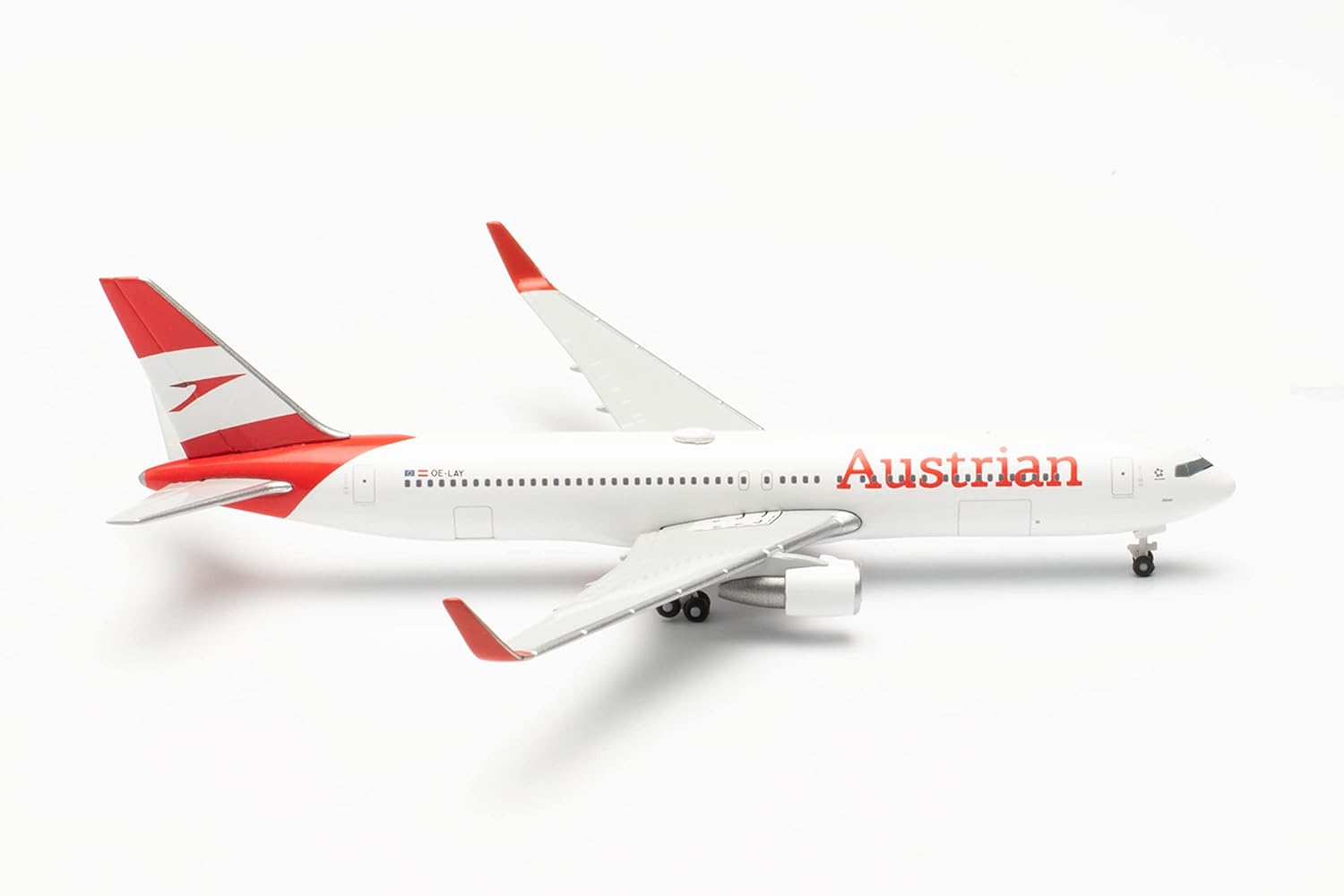 Herpa Austrian 767-300 1/500 New Livery REG#OE-LAY Japan HE536509