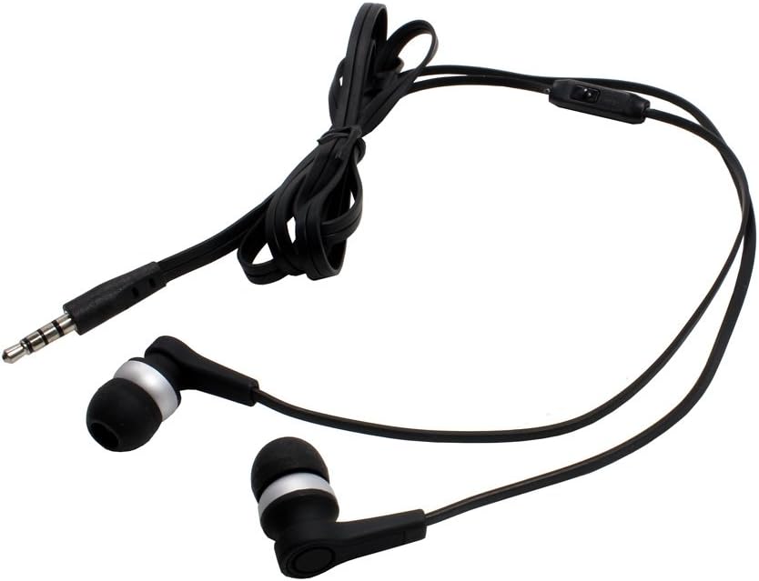 P4A In Ear Headphone with microphone for Black Shark 3, 3.5mm jack, stereo