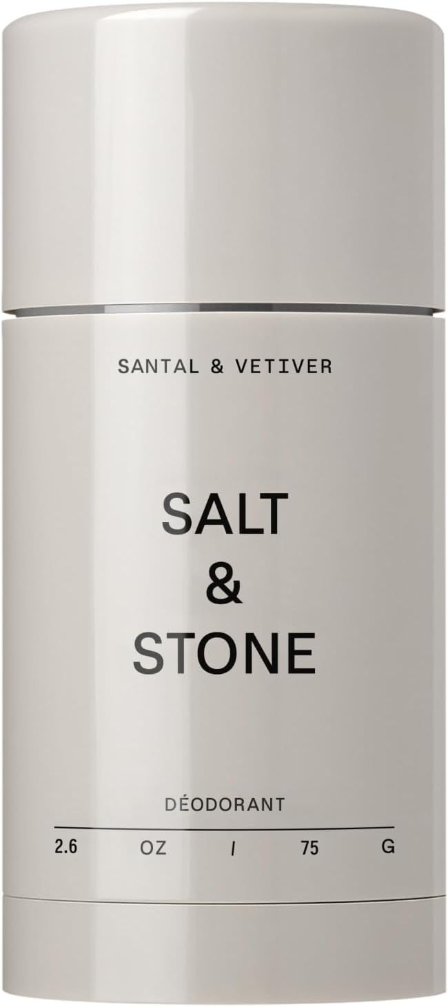 Salt & Stone Aluminum-Free Deodorant, Extra Strength for Women & Men