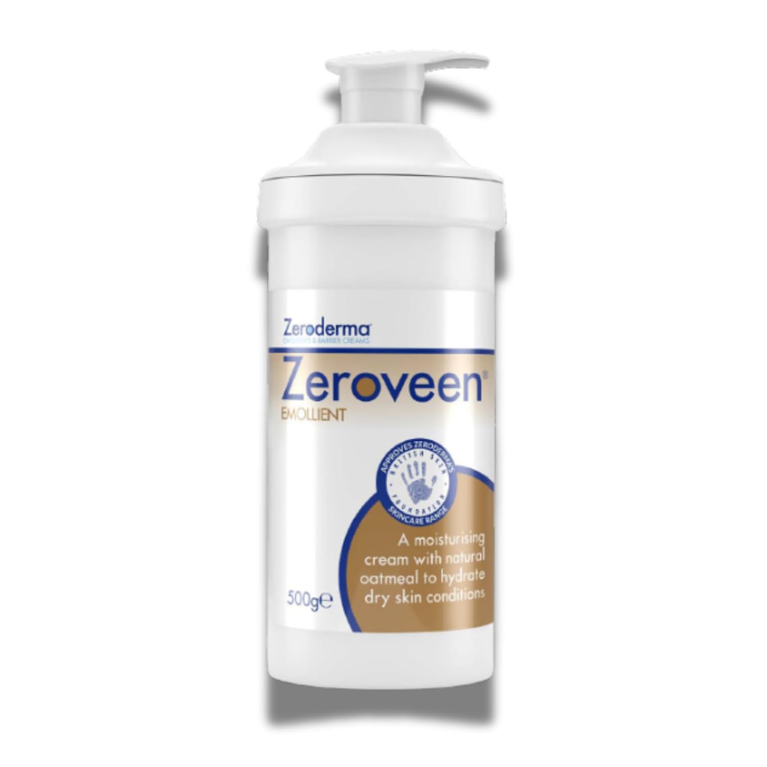 Zeroveen Emollient 500g - 2In1 Moisturising Cram And Wash With Natural Oatmeal