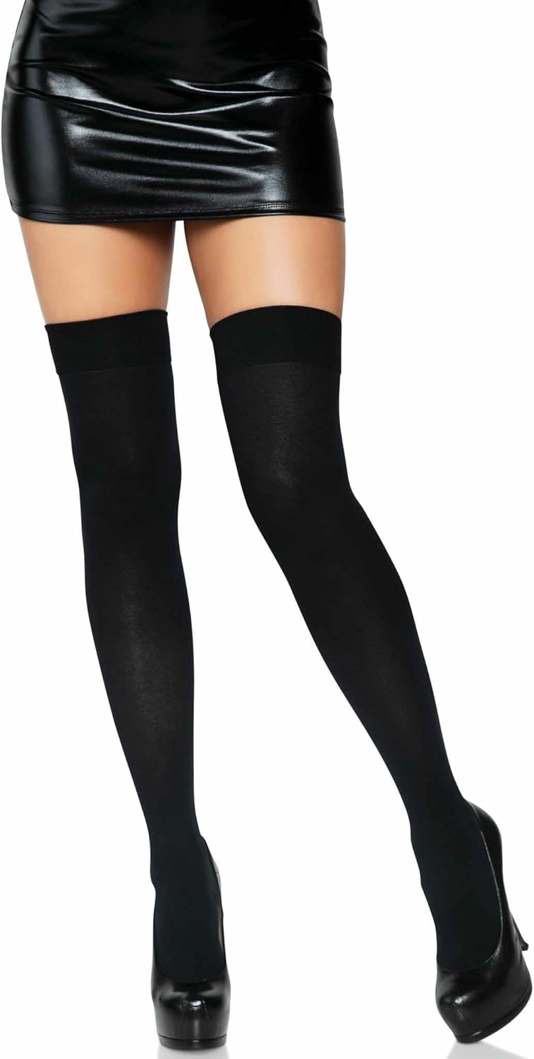 Leg Avenue Women's Solid Hue Thigh Highs