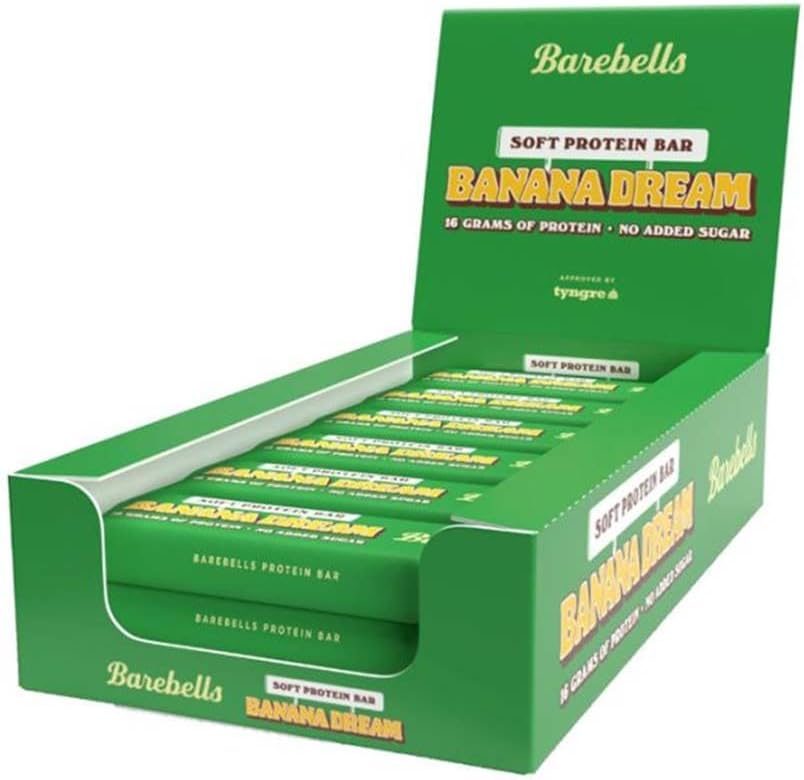Barebell Soft Protein Bars 12bars Banana Dream