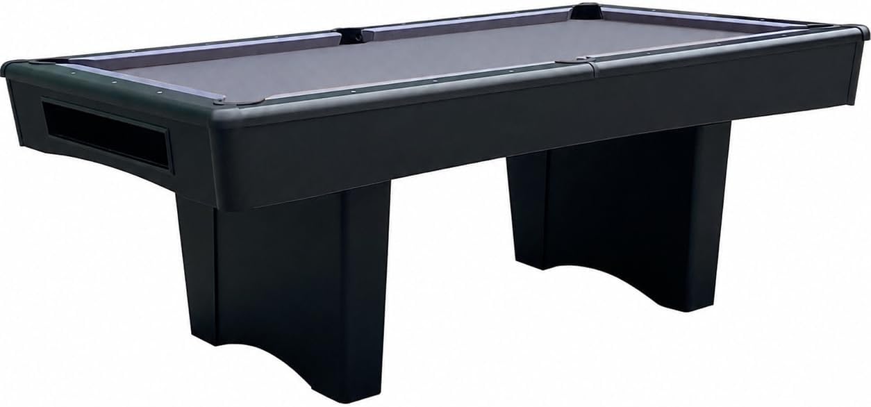 John West Eliminator III Pool Table 8ft Matt Black
