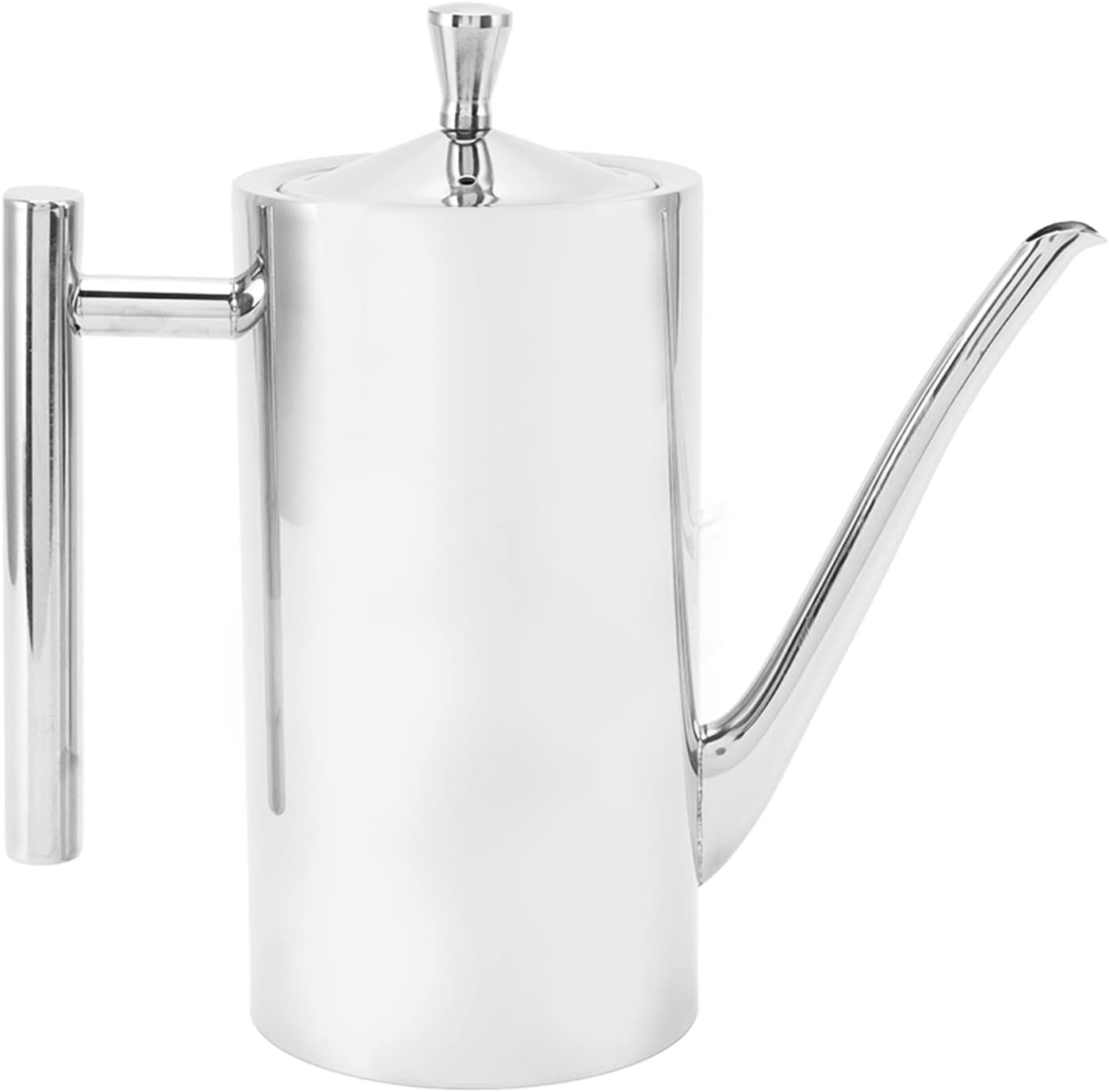 304 Stainless Steel Oil Dispenser Bottle Leakproof Condiment Dispenser with Lid for Kitchen Household Catering BBQ Bars Buffets proof Durable Food Grade Safe Material (S 35-41)