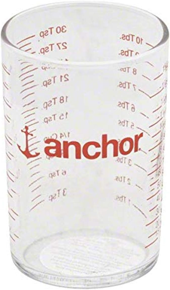 Anchor Hocking Graduated Measuring Glass, Set of 2, Clear