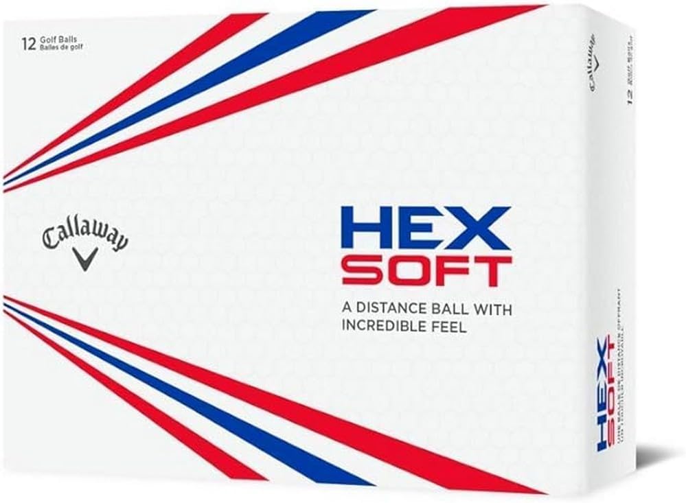 Callaway Golf HEX Soft Golf Balls (12 and 24 Ball Pack)