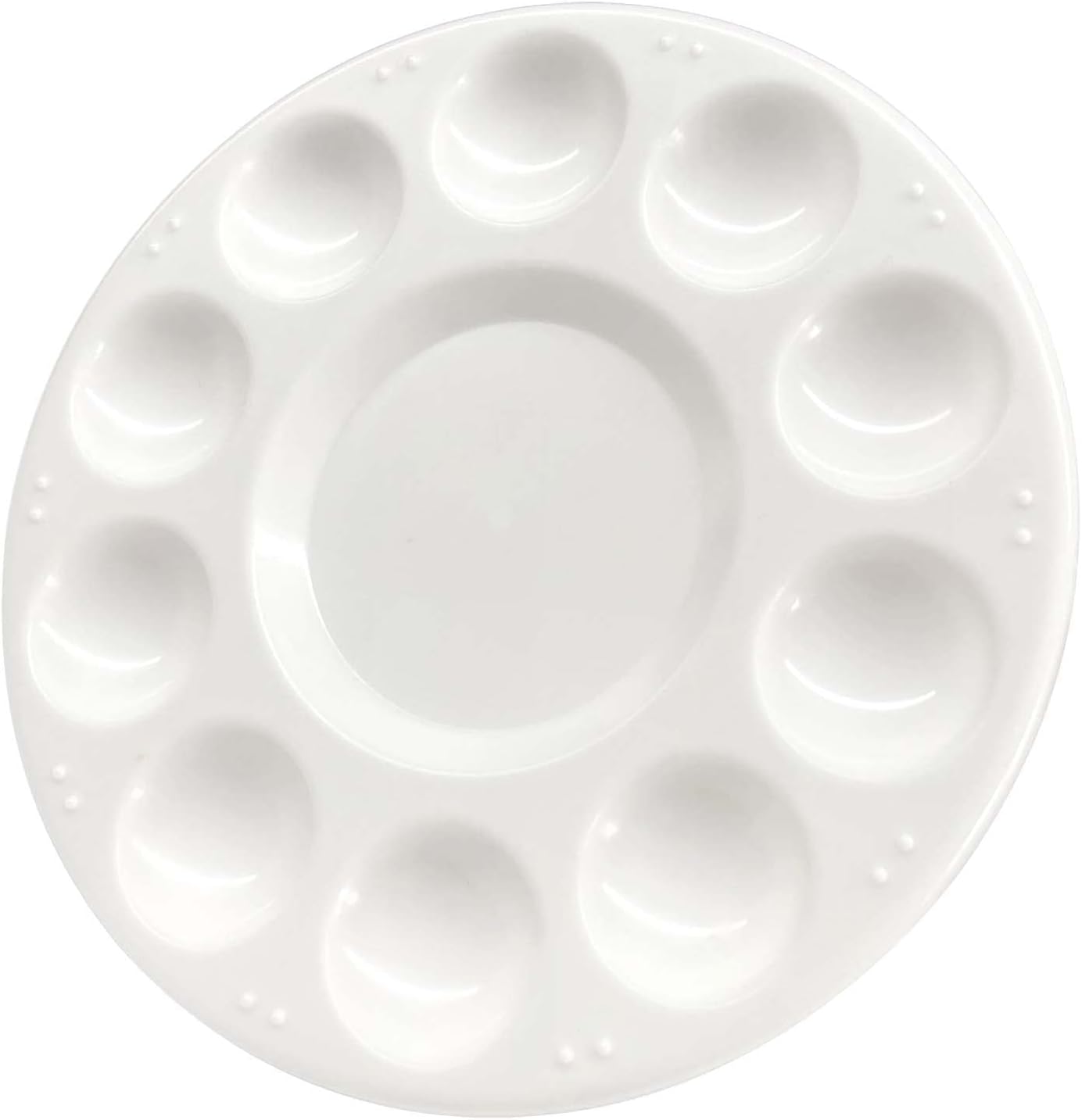 Paint Tray Palette - White Plastic Paint Tray for Kids, Paint Supplies