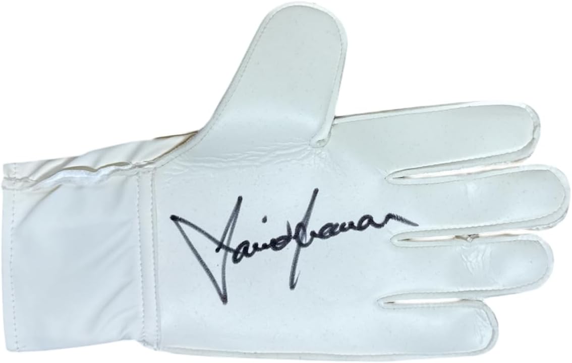 Allstarsignings David Seaman Arsenal & England signed goalkeepr glove with COA & proof