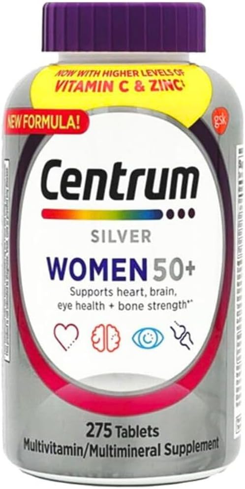 Centrum Silver Women 50+ Multivitamin Multimineral 250 Tabs