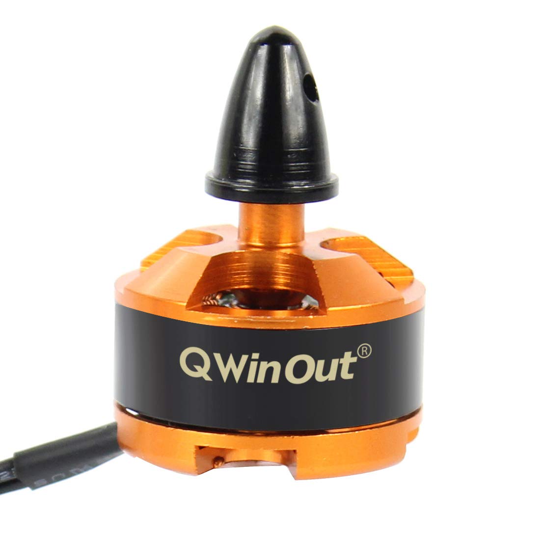 QWinOut 1806 2400KV CW CCW Brushless Motor for DIY 2-3S FPV Racing Drone 250 Mini Drone Multi-Rotor CC3D 260 330 RC Quadcopter (1 pcs CW)