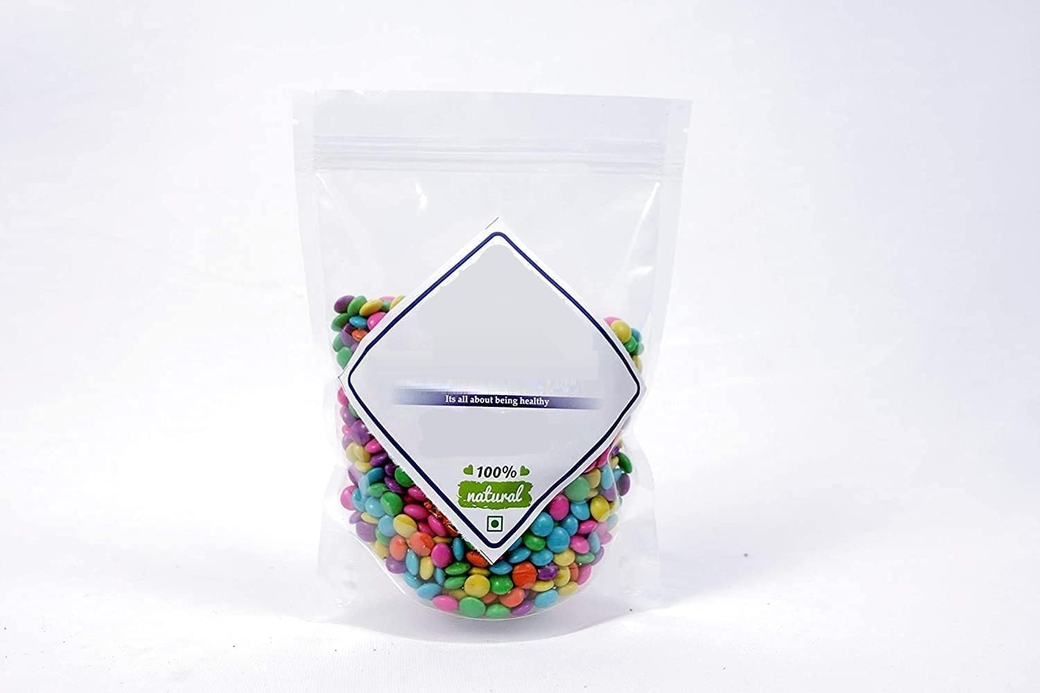 SA Delicious Colorful Chocolate Tablets | Multi Color Sweet Buttons | Toffee Candy - 900gm