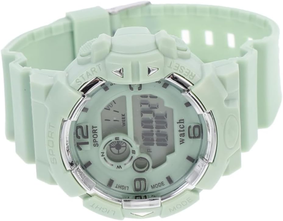 minkissy Multi Function Sports Watch for Students Stylish LED Outdoor Wristwatch with Display Comfortable Design for Running and Daily Wear