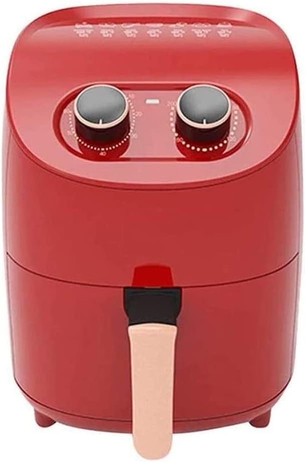 Friggitrice ad aria, Friggitrice ad aria piccola, Friggitrice ad aria con meno olio, Forno per pizza con forno per friggitrice ad aria da 1200 W, Cestello per frittura antiaderente, Protezione dal