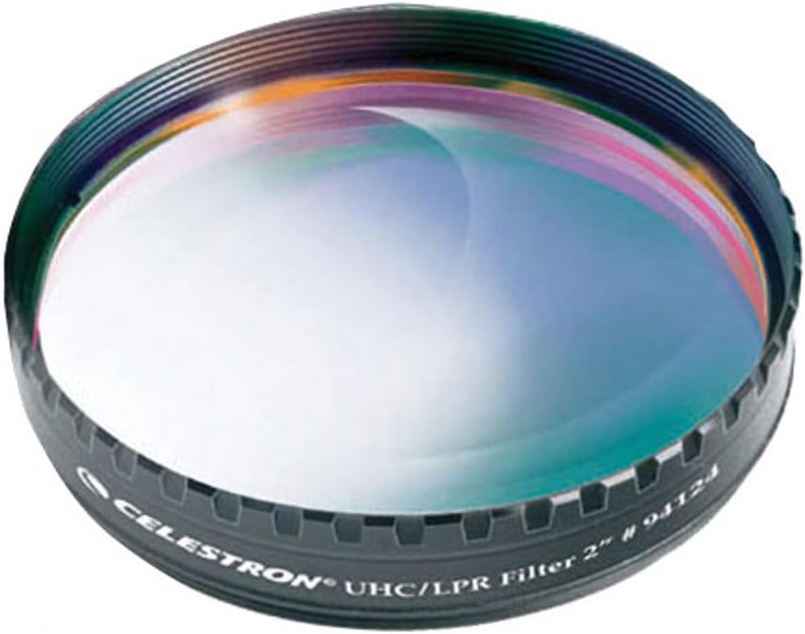 Celestron UHC/LPR Visual Filter for 2" Eyepieces – Reduces Light Pollution