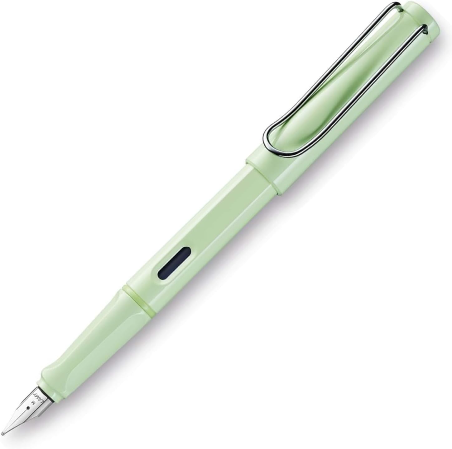 LAMY L36MG-EF Fountain Pen, EF Fine Point, Safari Pastel, Mint Green, Dual Use, Limited Edition