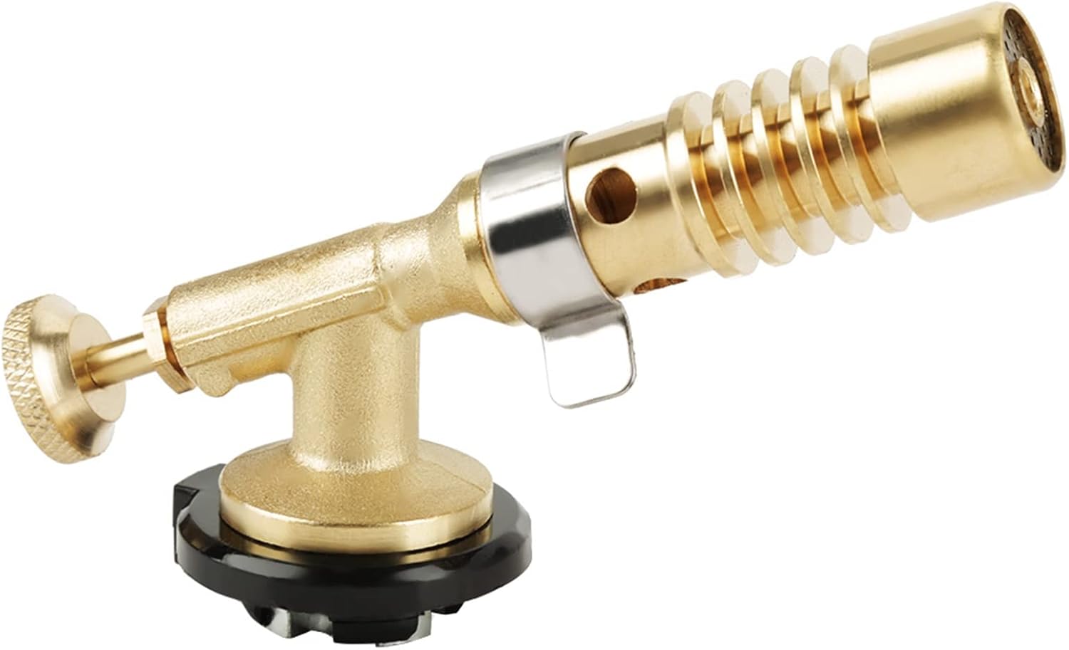 Hyuduo Professional Portable Brass Kitchen Cooking Gas Butane Culinary Torch Welding BBQ Flame Gun Spray Gun Electronic Ignition,Other Welding Equipment and Accessories