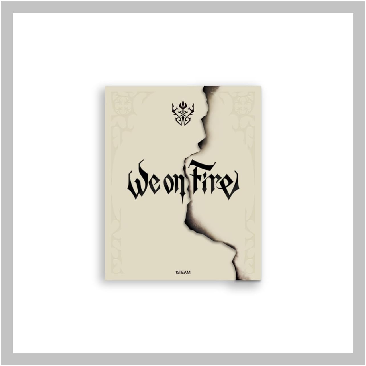 (Limited Version) &TEAM We on Fire 3rd EP Album with Tracking