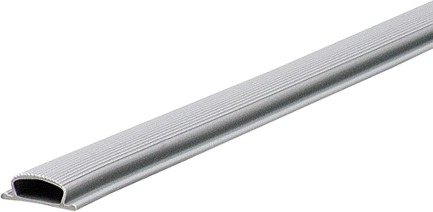 M-D Building Products 5520 36-Inch Vinyl Replacement Inserts for Door Bottoms, Gray, 1" x 36"