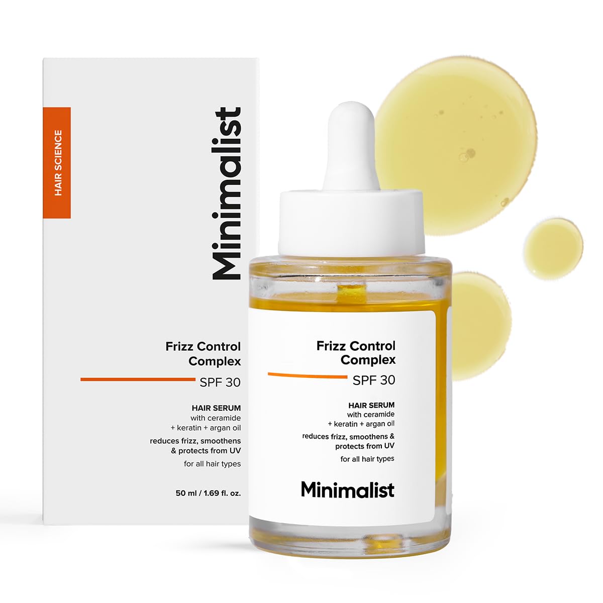 Minimalist Anti Frizz Hair Serum