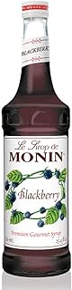 Monin - Blackberry Syrup, Soft and Succulent, Great for Cocktails, Lemonades, and Sodas, Gluten-Free, Non-GMO (750 ml)