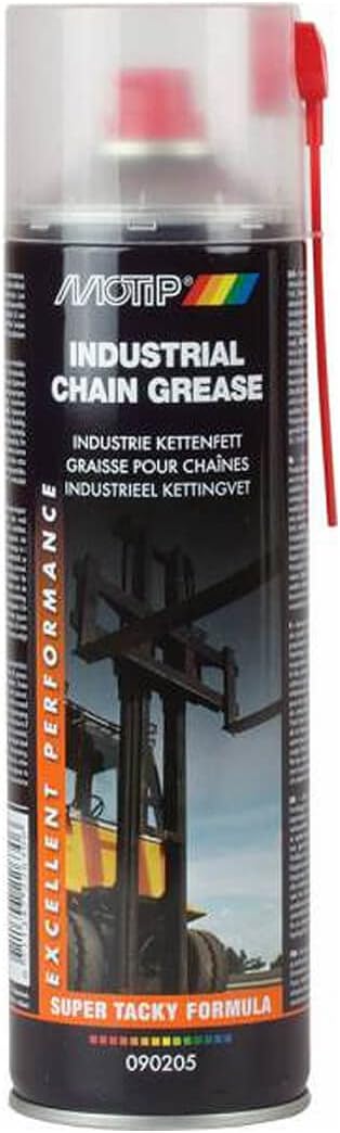 Motip M090205 Industrial Chain Grease Spray - 500 ml