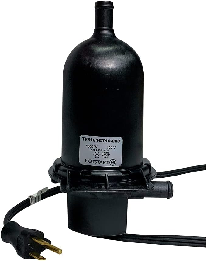 ***Original*** Thunder Parts HOTSTART Engine Heater TPS181GT10-000 - Coolant preheater | 1800 watts 120V 15A | ON: 100°F (38°C) Off: 120°F (49°C) | 1 Year Warranty!