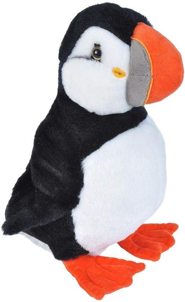 Wild Republic Puffin Plush Stuffed Animal, Plush Toy, Gifts for Kids, Cuddlekins, 11.5 Inches