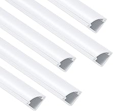 85in Corner Cable Concealer, Corner Cord Hider for One Cord, Wire Covers for Cords, Paintable Corner Cord Cover, Cable Management Channel Cable Raceway for Wall, Floor Baseboard, Ceiling -5 X L17in