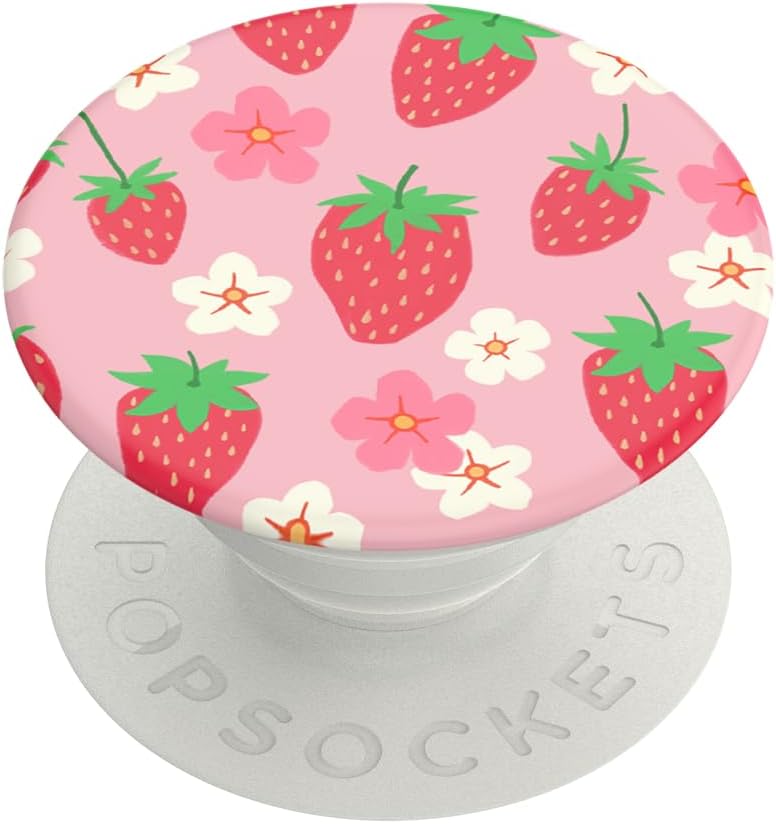 PopSockets Phone Grip with Expanding Kickstand, Adhesive Grip - Berry Bloom