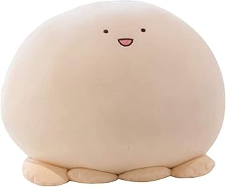 REFAHB Stuffed Animal 9 inch Cute Octopus Plush Fat Cartoon Cylindrical Kawaii Nap Body Pillows, Super Soft Hugging Toy Gifts for Kids Bedding, Sleeping
