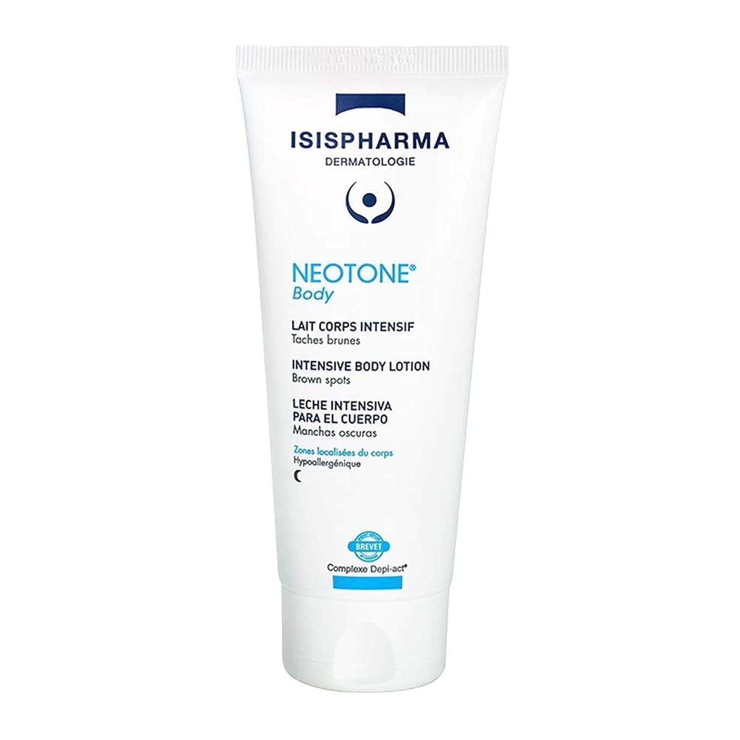Isis Pharma Intensive Body Milk - Summer Collection, 3.38 Fl Oz - Hydrating Liquid Moisturizer for Normal Skin, Fair Tone