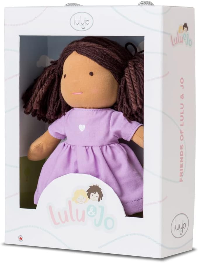 lulujo Doll | 10 inches| Heirloom Quality| Fine Craftsmanship and Detailed Handwork| Waldorf Style (Mimi)