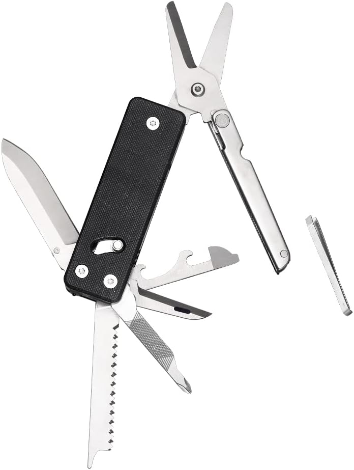 ROXON KS2 Elite D2 Blade 13 in 1 Mini Multi fun Tool (Stainless steel)