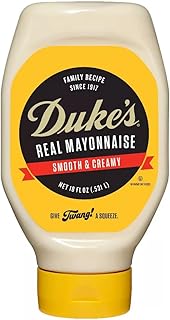 Duke’s Real Mayonnaise Squeeze Bottle, 18 Ounce (Pack of 1)