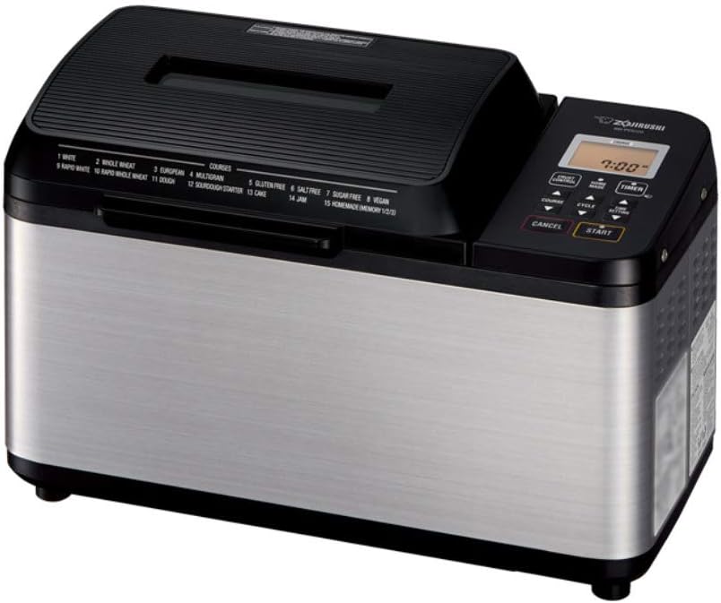 Zojirushi Bb PDC20BA Virtuoso Plus 2 Lb Breadmaker, Black